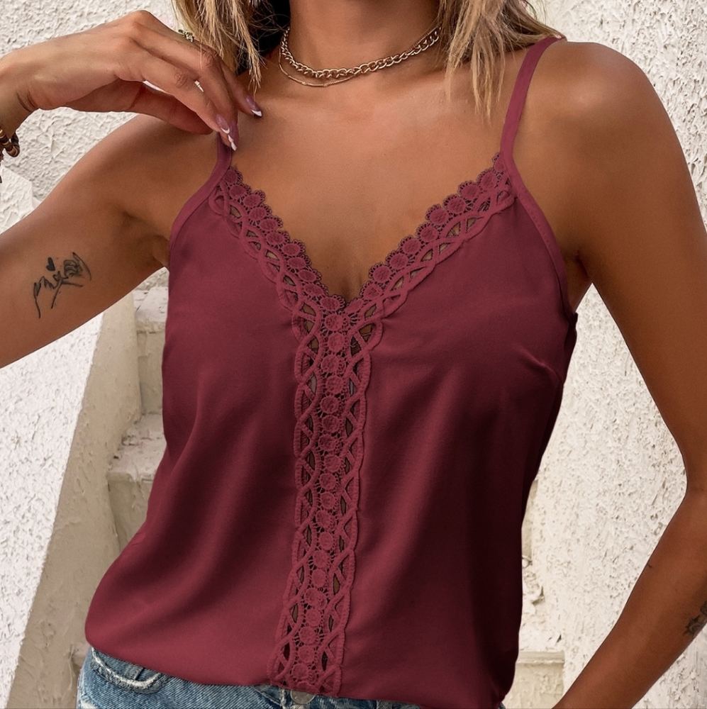 Maroon camisole